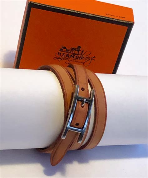 leather bracelet hermes|authentic hermes bracelets.